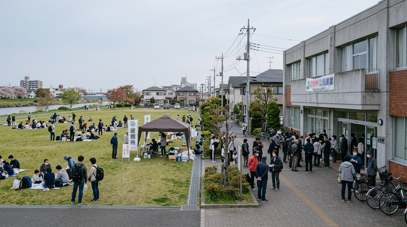 「避難所」と「避難場所」は別モノです