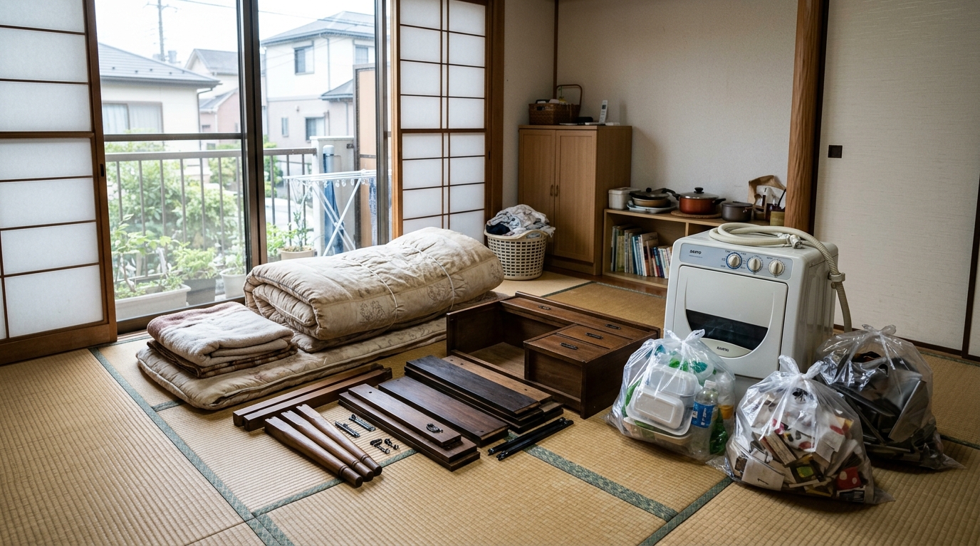 成田で粗大ゴミになるものとならないもの