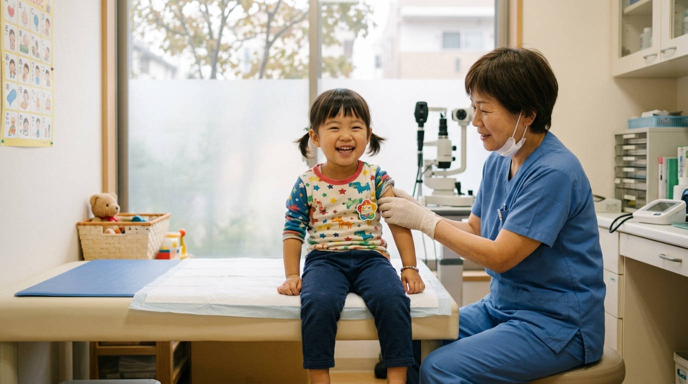 成田市の子ども予防接種スケジュール
