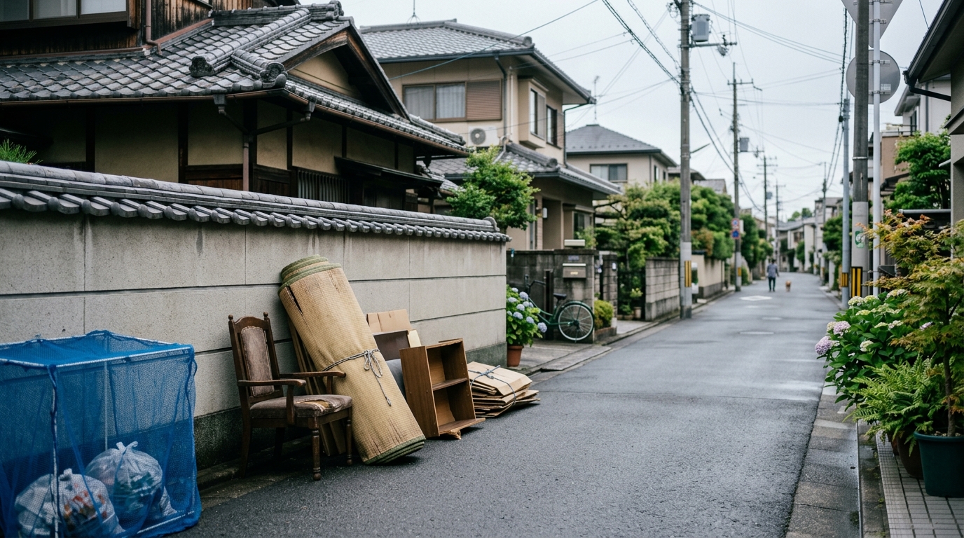 成田市の粗大ゴミ申込と手順