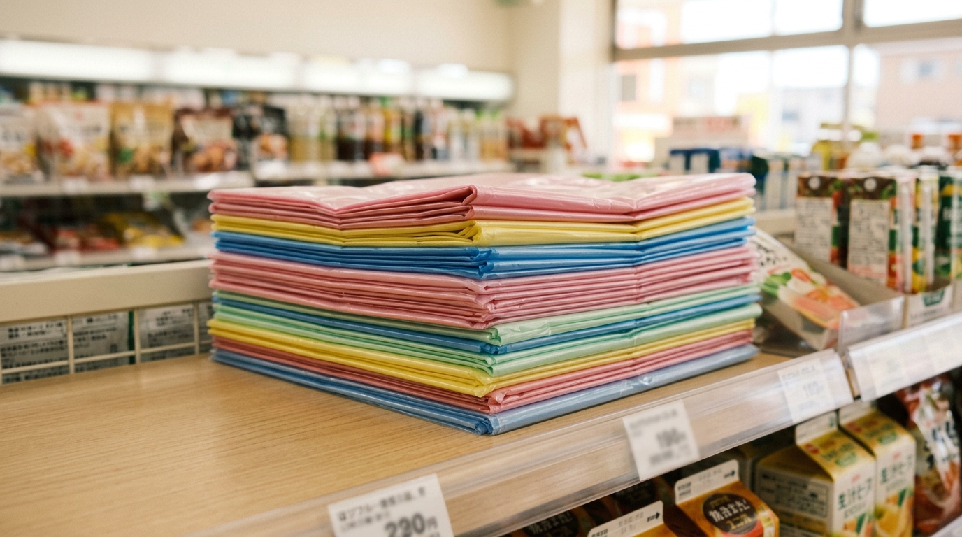 成田市の指定ごみ袋、どこで買える？