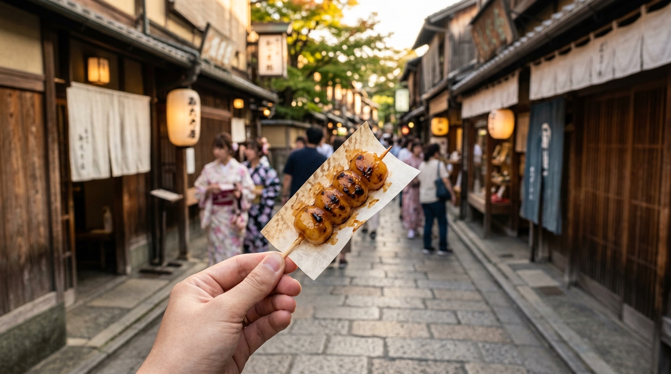 参道さんぽの食べ歩きグルメ