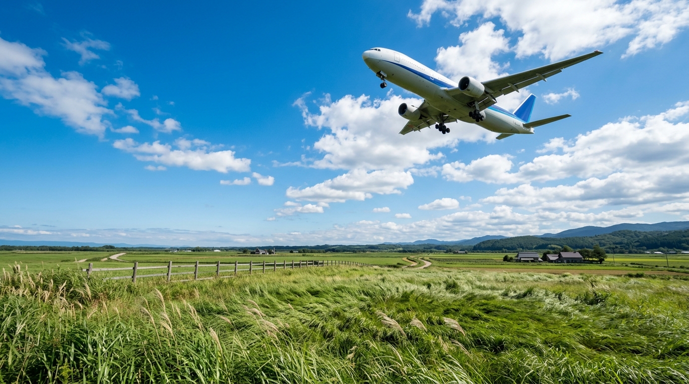 飛行機が見えるスポット3か所を比較