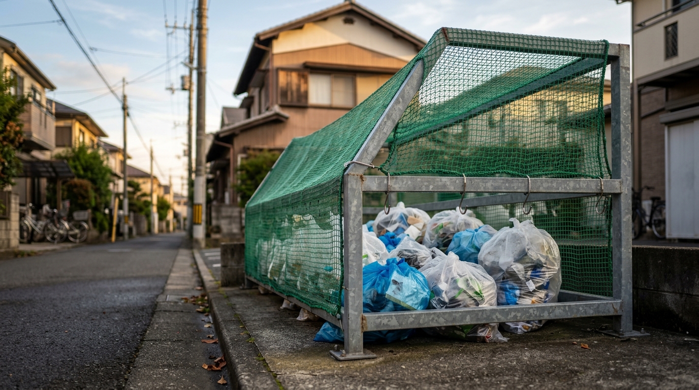 成田市のゴミ出し時間とステーションのルール