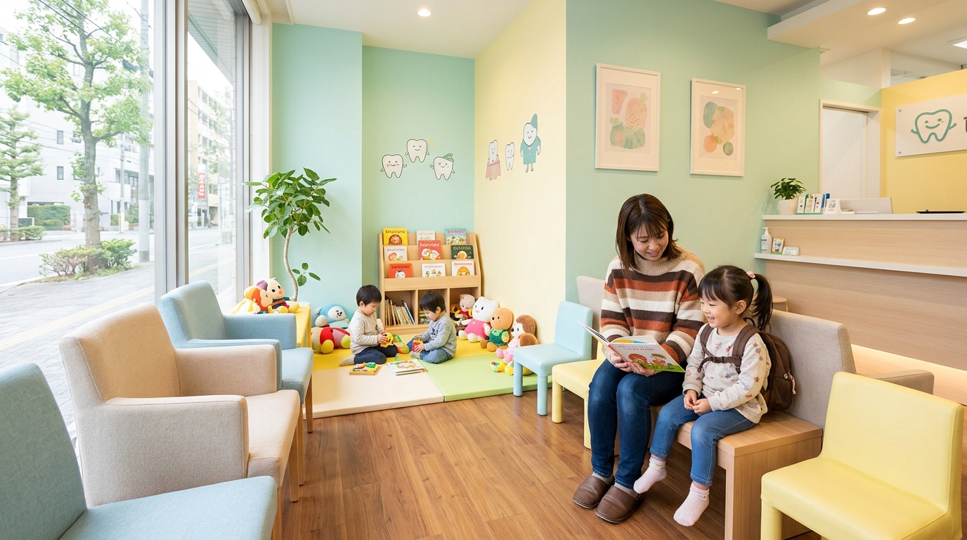 子どもと一緒に通える成田の歯医者