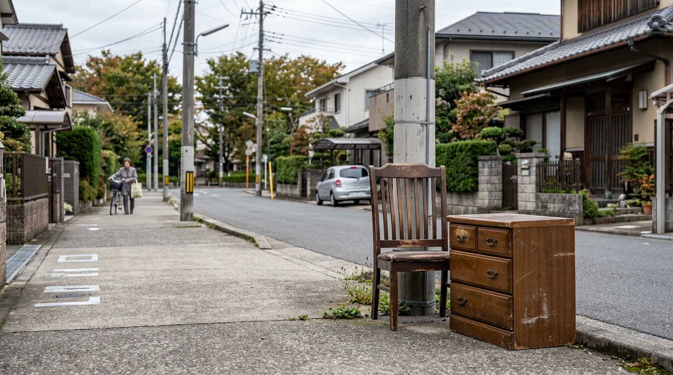 成田市の粗大ゴミ、申し込みから排出まで