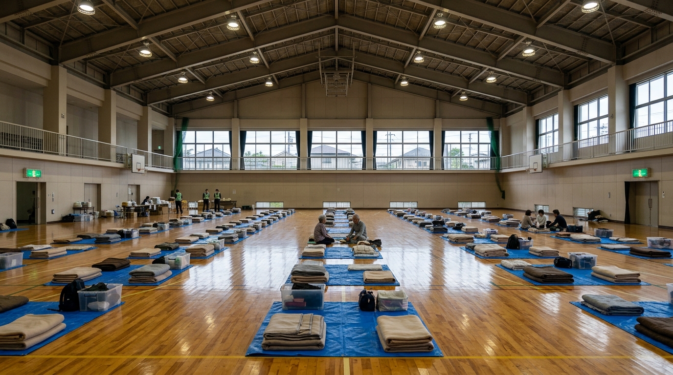 成田市の避難所・避難場所を地区別に確認する
