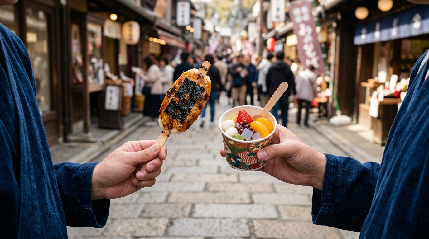1,000円以下で楽しむ食べ歩きルート