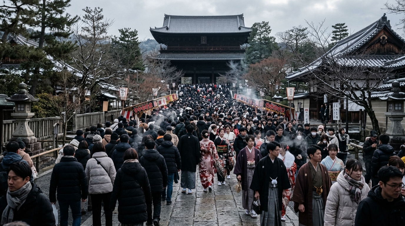 初詣・節分だけは車を諦める話