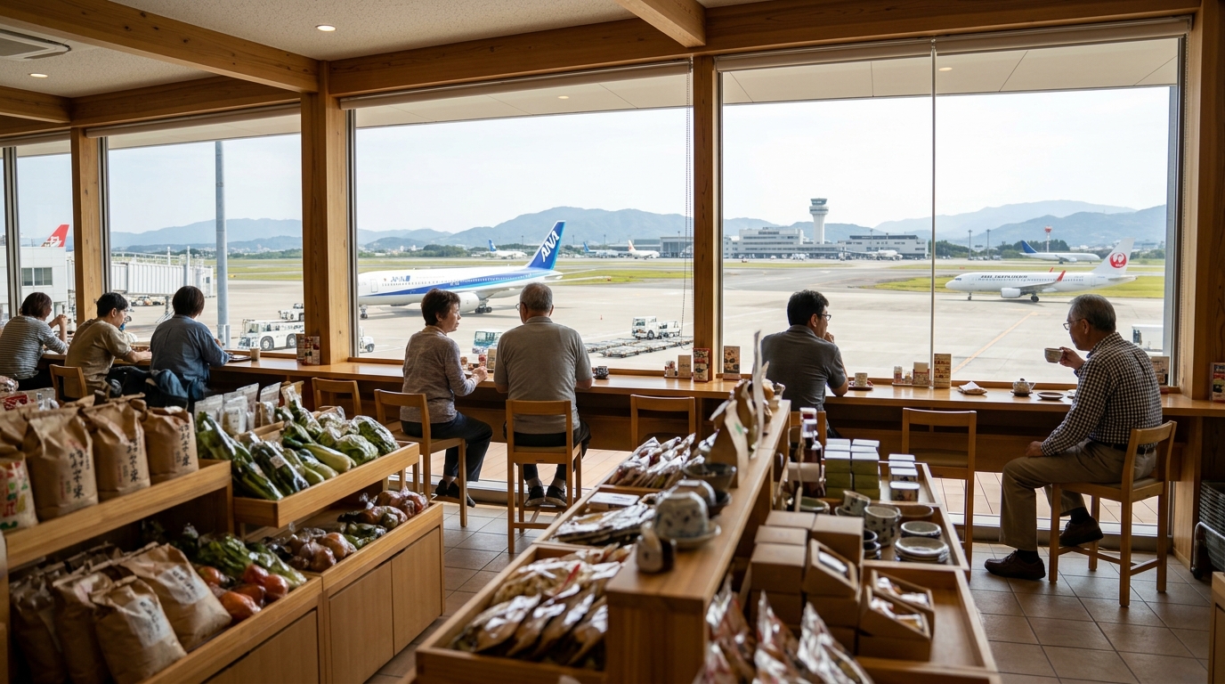 空の駅さくら館でできること
