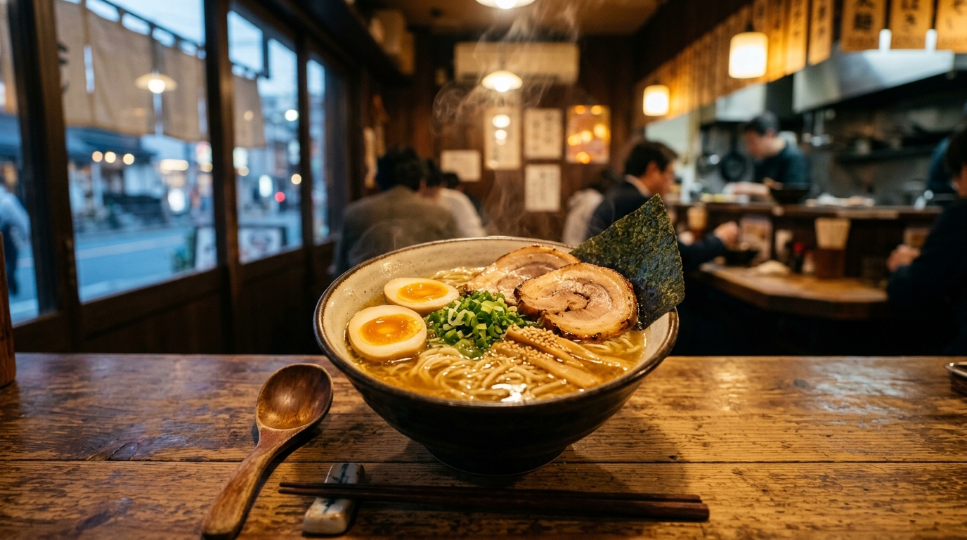 駅前のラーメンストリートも選択肢に